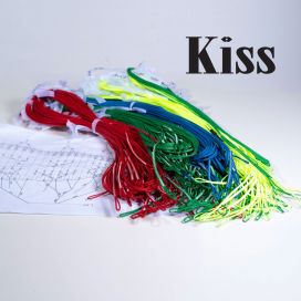 Leinensatz "Kiss"
